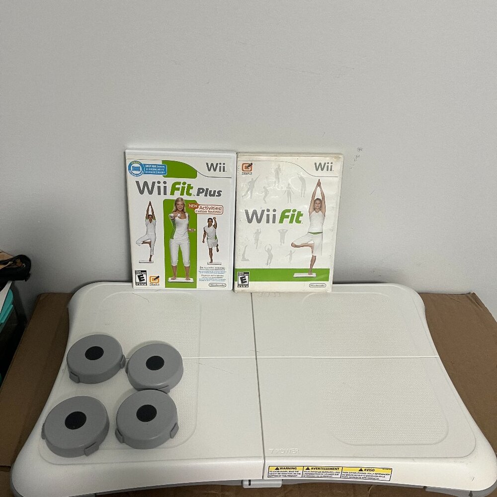 Nintendo Wii Fit Balance Board Fitness Tested + WII FIT & WII FIT PLUS